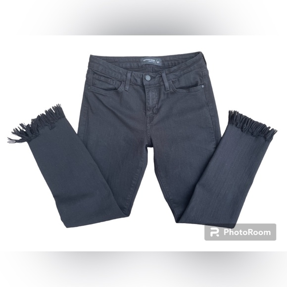 Just Black Denim with fringe hem Size: 27 - Picture 3 of 7